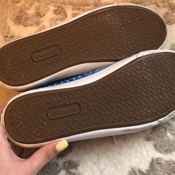 Coach Barrett shoes RARE PATTERN - Picture 2 of 8